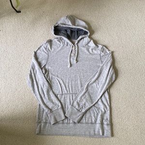 Hooded long sleeved shirt